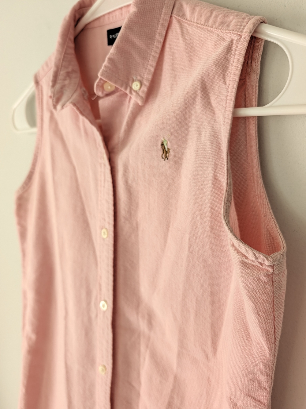 Ralph Lauren Girls' Light Pink Casual Tank Dress
